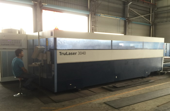 德國(guó)進(jìn)口激光切割--車(chē)間現(xiàn)場(chǎng)