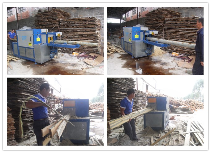 廣西貴港容縣--原木多片鋸工作圖