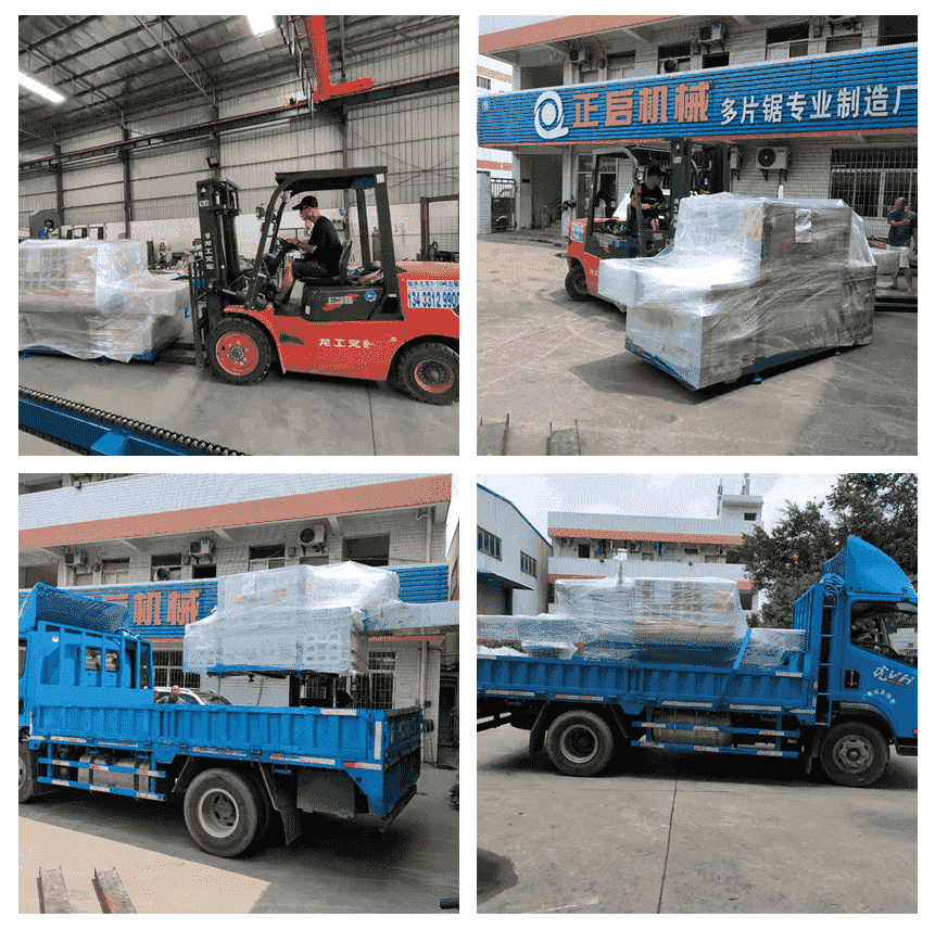 2021年7月10日發(fā)往云南普洱市-ZQ250型圓木多片鋸、自動(dòng)磨鋸片機(jī)