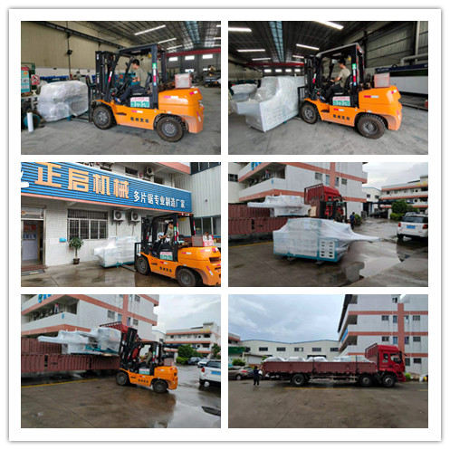 2021年7月19日發(fā)往云南紅河州--ZQ300型原木多片鋸、ZQ150型圓木多片鋸、ZQ60小型多片鋸、原木自動出料架