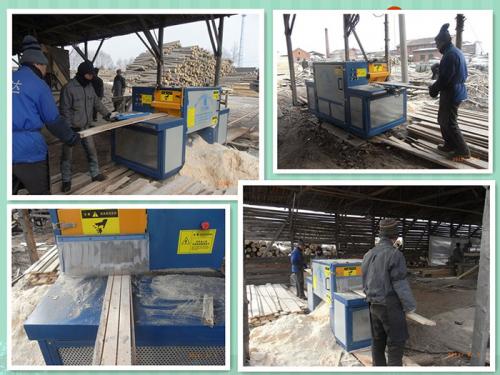 河南鄭州市--方木50高多片鋸加工現(xiàn)場