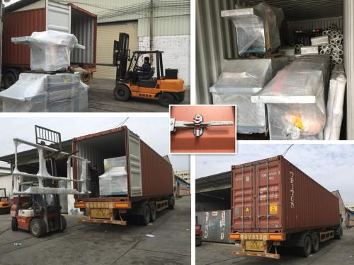 16年初發往印尼客戶的貨柜