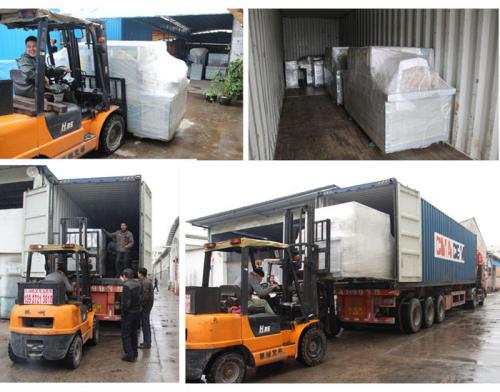 發往印尼客戶的多片鋸專柜