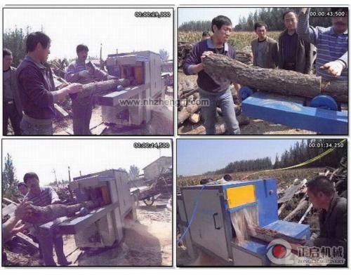 山西省長治-鋸25圓松木現(xiàn)場