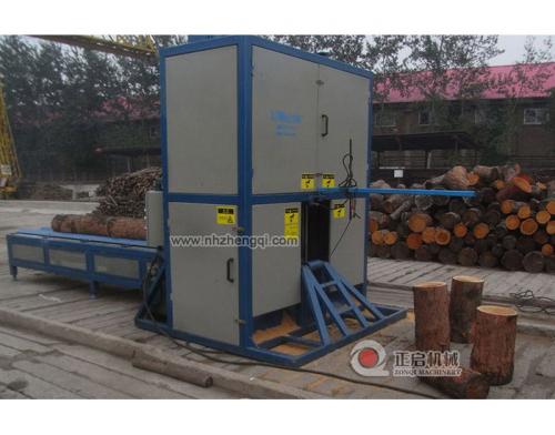 圓木自動截斷機(jī)--鋸原木45公分的斷木機(jī)